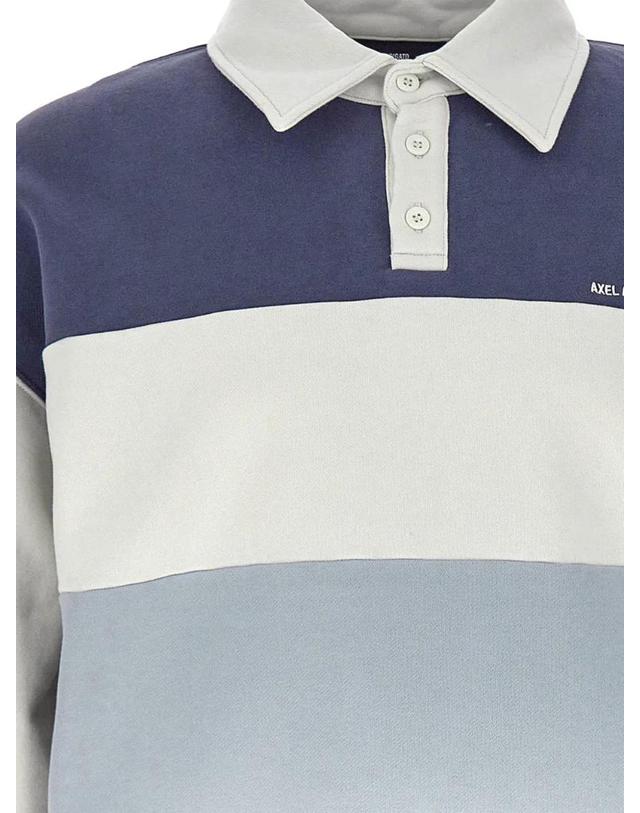 악셀아리가토 [해외직구] 26 FW 악셀아리가토 Anchor striped polo shirt A4227001 TP458576557 착용컷
