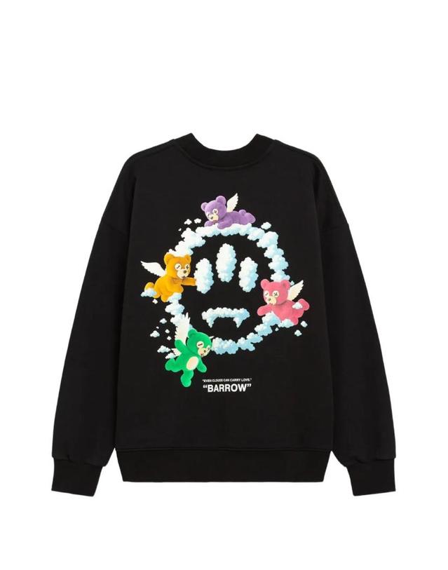 배로우 [해외직구] 26 FW 바로우 그래픽 프린트 스웨트셔츠 F6BWUASW053 TP458756152 착용컷