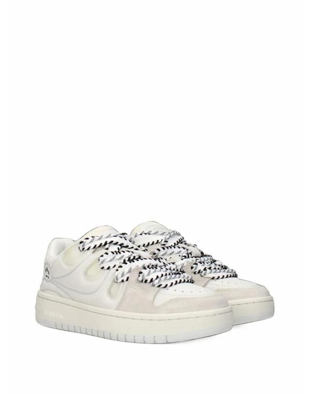 배로우 [해외직구] 26 FW 바로우 올리 레더 로우탑 스니커즈 F3BWUASN172D002 TP460033747 착용컷
