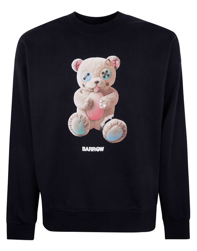 바로우 배로우 [해외직구] 26SS 배로우 스웨트 셔츠 F5BWUASW048110 TP577412188 착용컷