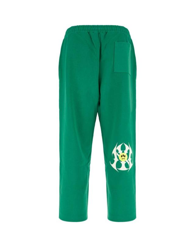바로우 배로우 [해외직구] 25FW 배로우 Emerald 그린 코튼 블렌드 조거 F5BWUAFP045309 TP580104228 착용컷
