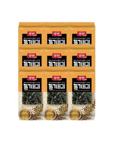 [동원] 동원 들기름김 4.5gX9매 18봉 외 2종 택1 맛김  se