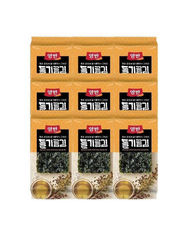 동원샘물 [동원] 양반김 4D호 도시락김 (2g×20봉/40봉/80봉) 맛김 se 착용컷