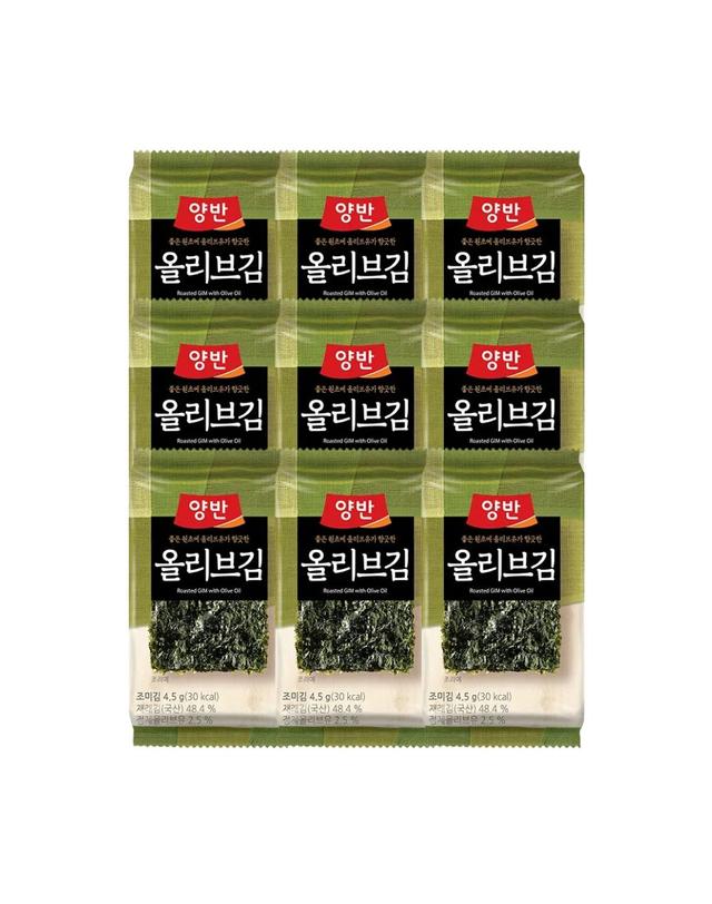 동원샘물 [동원] 양반김 4D호 도시락김 (2g×20봉/40봉/80봉) 맛김 se 착용컷