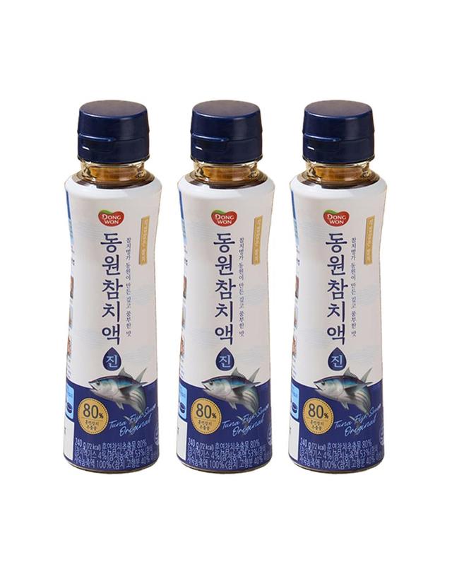 동원샘물 [동원] 참치액 1+1 대용량 국산 참치액 천연 참치액 참치액 요리 참치액 국물 착용컷