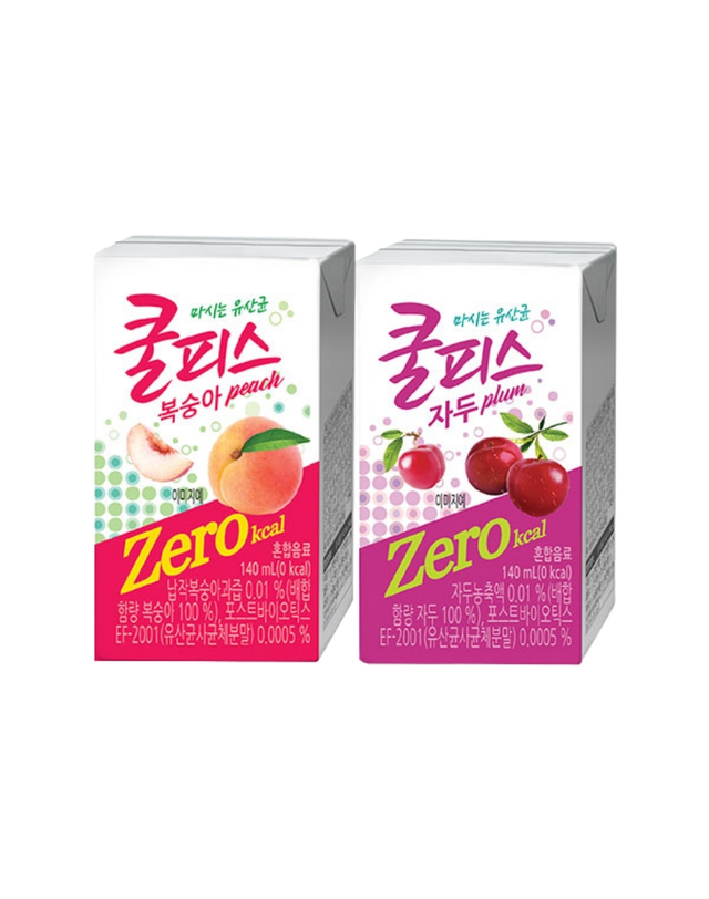 동원샘물 [동원] 쿨피스 제로 140MLx24입 외 8종 음료수 음료 se 착용컷