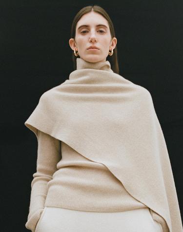 르희 캐시미어 26 Rib basic pullover-italy cashmere 100%(BEIGE)