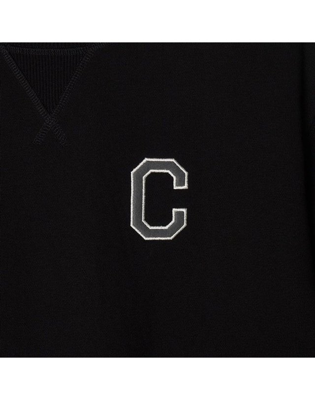 커버낫 키즈 커버낫키즈_ [갤러리아] [커버낫키즈]C로고 오버핏 맨투맨 (CK2503CR58) 착용컷