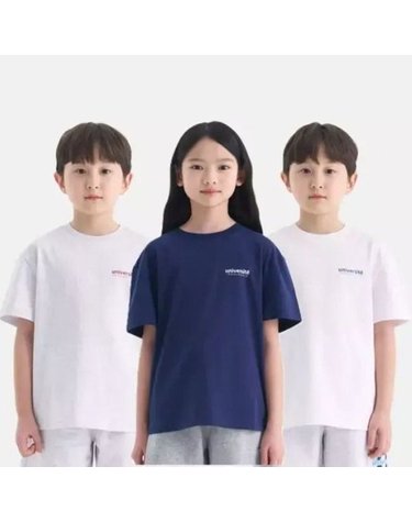 [갤러리아] (유니브키즈]시티백 그래픽 티셔츠UV262ISS06_OWH/MWH/NVY