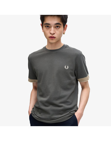 [공식][Sharp] 스트라이프 커프 티셔츠(638) AFPM2417707-638