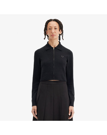 [공식][Womens] 집 스루 가디건 - 블랙 AFPF251K112-102