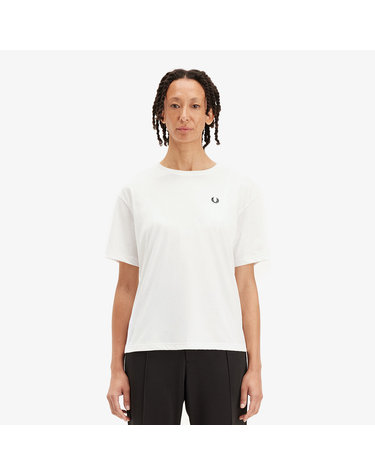 [공식][Womens] 크루넥 티셔츠 - 스노우 화이트 AFPF2511142-129