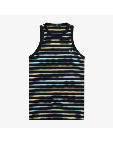[공식][Womens] 스트라이프 립 베스트 - 네이비 (608) AFPF2519190-608