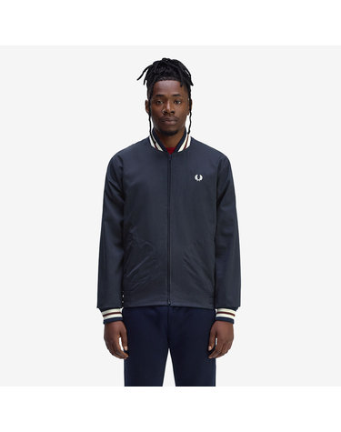 [공식][Made in England] 메이드 인 잉글랜드 트윌 테니스 봄버 재킷 - 네이비 AFPM2531331-608
