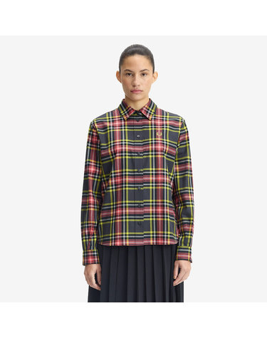 [공식][Womens] 타탄 셔츠 - 앵커 그레이 AFPF2531183-297