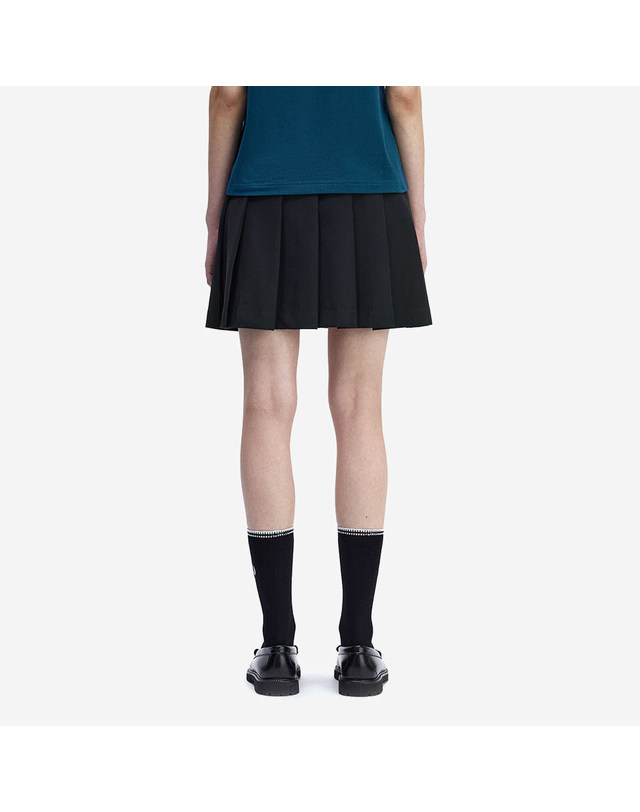 프레드 페리 프레드페리 [공식][Womens] 팁 플리츠 스커트 - 블랙 AFPF253E105-102 착용컷