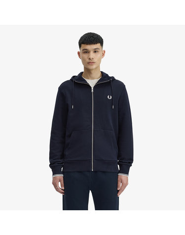 [공식][Sport] 후드 집스루 스웻셔츠 - 네이비 AFPM2G97536-795