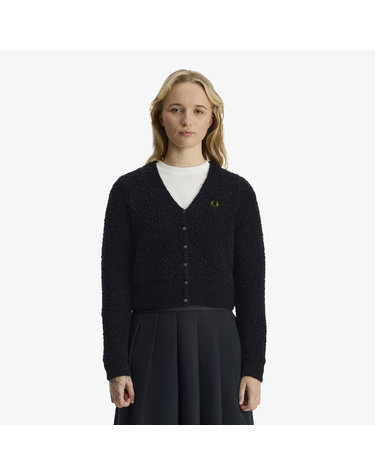 [26FW] [Womens] 텍스쳐드 가디건 - 블랙 AFPF2G33168-102