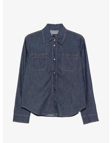 [해외직구] 26 FW 7 For All Mankind 할로나 클래식 데님 셔츠 7UCR0R70 TP457176204