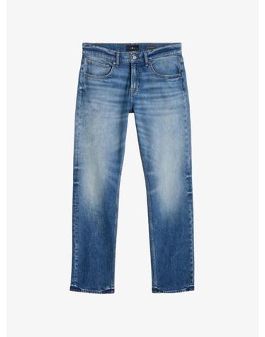 [해외직구] 26 FW 7 For All Mankind The Straight Porch logo patch jeans 7T4D0K85 TP459300188