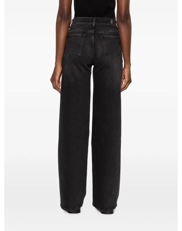 세븐 포 올 맨카인드 [해외직구] 26 FW 7 For All Mankind 로타 페이디드 이펙트 와이드 진 7UG20C32 TP455613089 착용컷