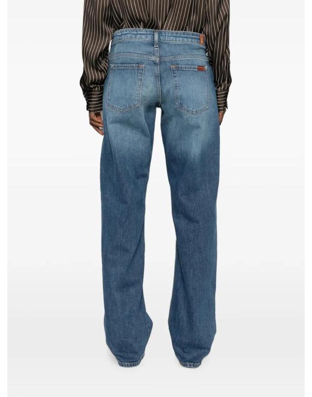 세븐 포 올 맨카인드 [해외직구] 26 FW 7 For All Mankind 페이디드 진 7UD70K85U7 TP455536407 착용컷