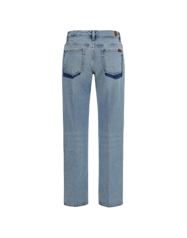 세븐 포 올 맨카인드 [해외직구] 26 FW 7 For All Mankind 칼리 스트레이트 진 7UC90C10 TP455532495 착용컷