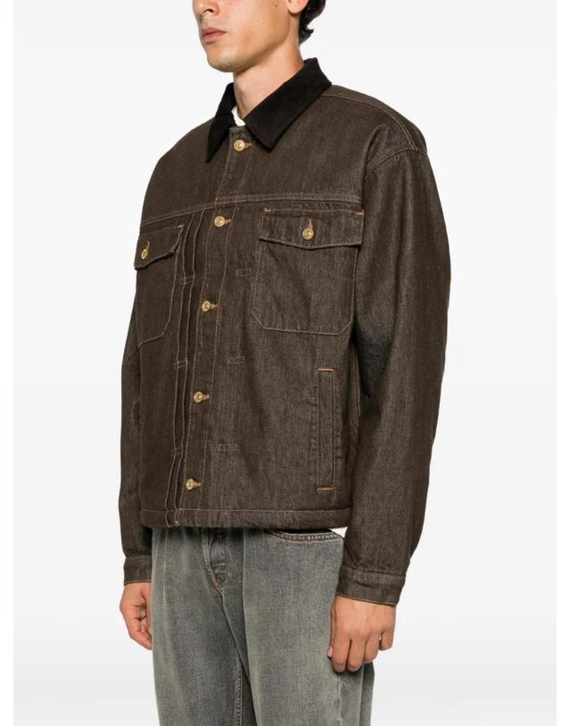 세븐 포 올 맨카인드 [해외직구] 26 FW 7 For All Mankind 코듀로이 칼라 데님 재킷 7TEM0H19U73TW TP458962628 착용컷