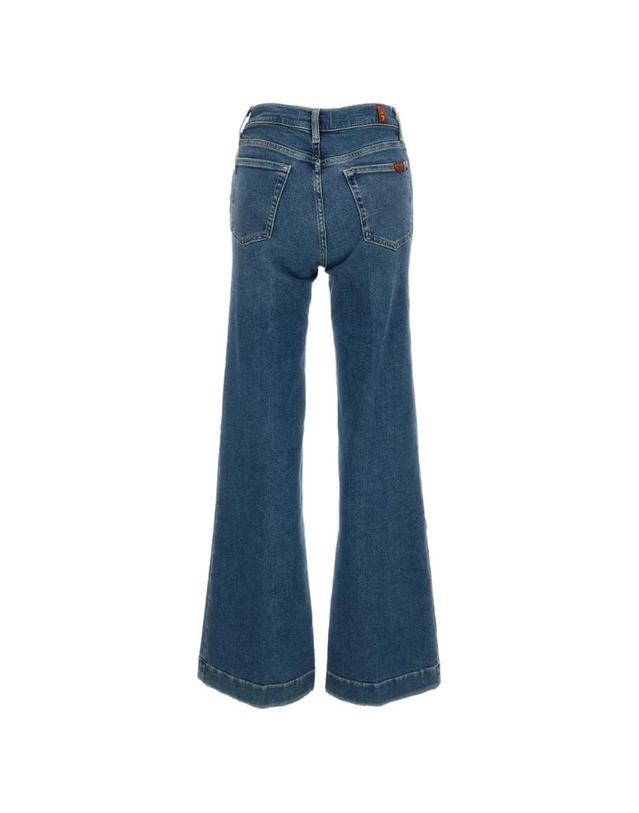 세븐 포 올 맨카인드 [해외직구] 26 FW 7 For All Mankind 슬림 일루션 플레어 진 7U330120U73NP TP456730229 착용컷