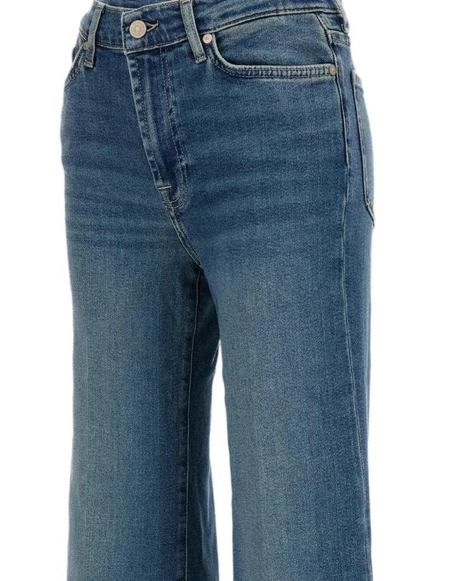 세븐 포 올 맨카인드 [해외직구] 26 FW 7 For All Mankind 슬림 일루션 플레어 진 7U330120U73NP TP456730229 착용컷
