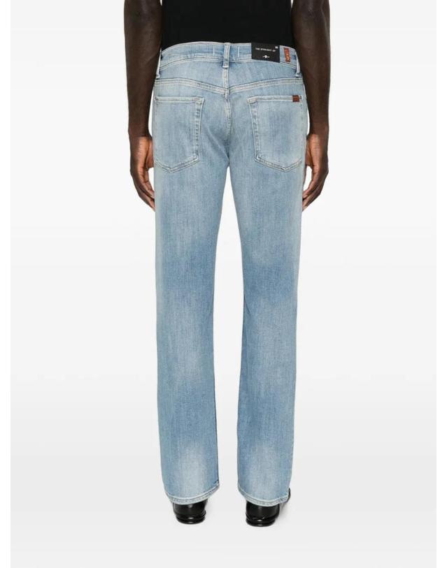 세븐 포 올 맨카인드 [해외직구] 26 FW 7 For All Mankind 5 포켓 스트레이트 진 7T4D0F973LT TP456703021 착용컷
