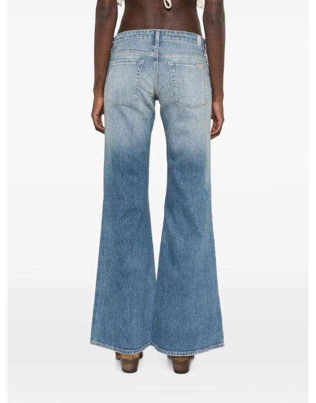 세븐 포 올 맨카인드 [해외직구] 26 FW 7 For All Mankind 로우라이즈 플레어 진 7UCH0K85 TP456525308 착용컷