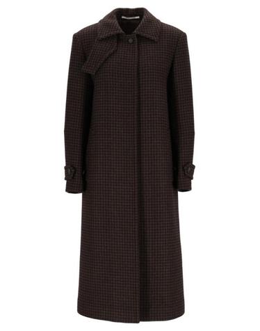 [해외직구] 26FW 딸리아또레 싱글 브레스티드 블랙 브라운 하운드투스 울 코트 BETHANY440093EM832 TP580120923