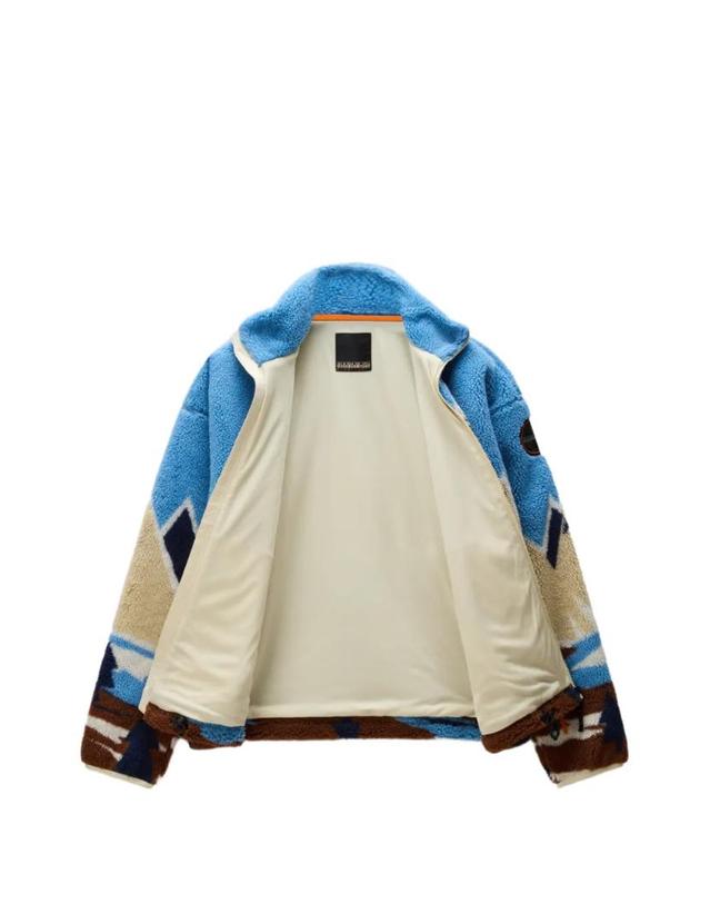 나파피리 [해외직구] 26 FW 나파피리 마운틴 랜드스케이프 플리스 스웨트셔츠 NP0A8AO4 TP460194780 착용컷