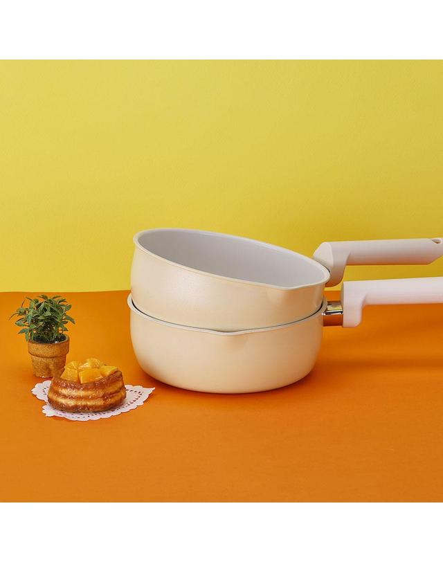 밀양본차이나 [쿠안] 인덕션 IH코디멀티팬20cm (유리뚜껑별도) 착용컷