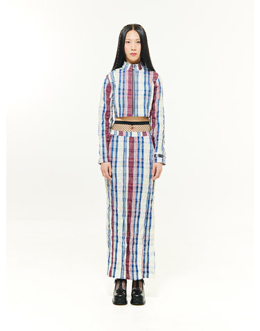Saint Long Skirt - STRIPE