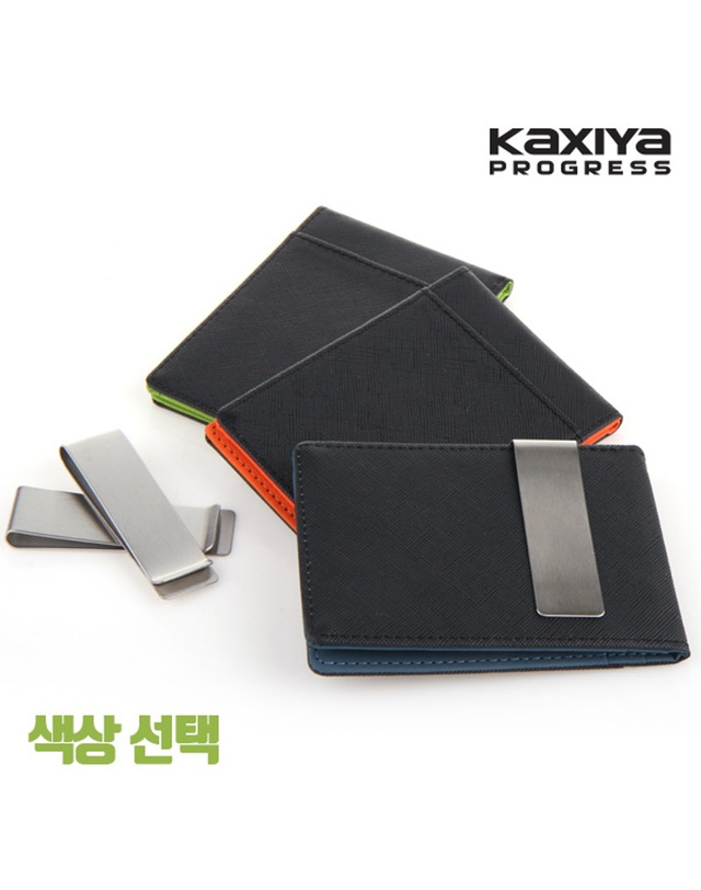 지온컴퍼니 [KAXIYA] 카시야 골프 머니클립 슬림 반지갑 착용컷
