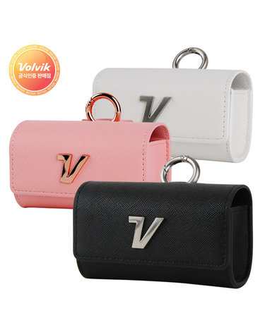[VOLVIK] 볼빅 V로고 골프공 파우치 주머니 골프가방