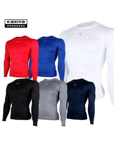 [KAXIYA] 카시야 프로그레스 기능성 언더레이어 울트라핏 솔리드 긴팔