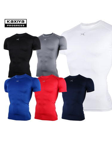 [KAXIYA] 카시야 프로그레스 기능성 언더레이어 울트라핏 솔리드 반팔