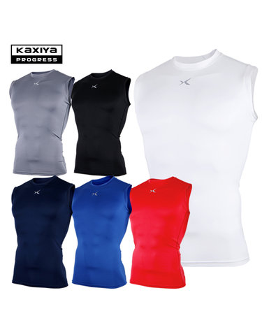 [KAXIYA] 카시야 프로그레스 기능성 언더레이어 울트라핏 솔리드 민소매