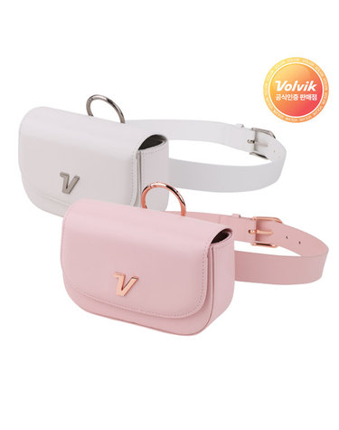 [VOLVIK] 볼빅 여성용 골프 멀티힙색 파우치+골프벨트 세트