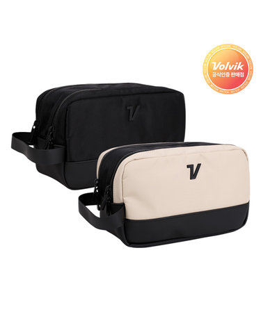 [VOLVIK] 볼빅 정품 프리미엄 더블포켓 파우치