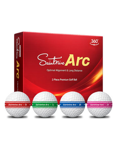 [세인트나인] Arc 360도 3피스 골프공 1더즌(12구)
