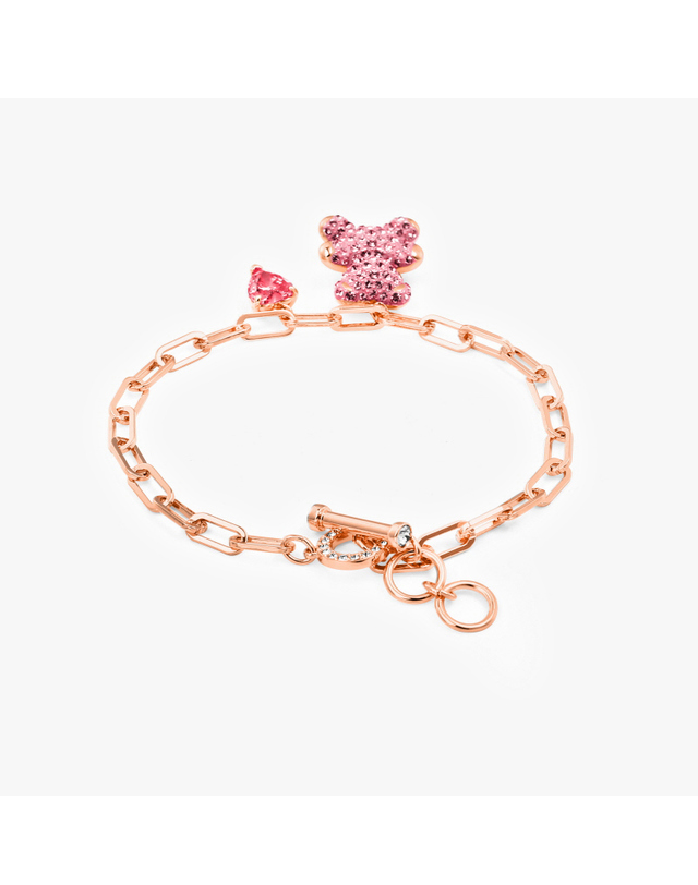 스와로브스키 [스와로브스키] 여성 Teddy 테디 베어 곰 팔찌(5642978)) 착용컷