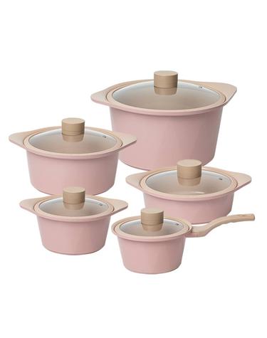 오슬로 피그 인덕션 세라믹 냄비 5종 (18cm편수+20cm양수+22cm전골+24cm양수+28cm곰솥)