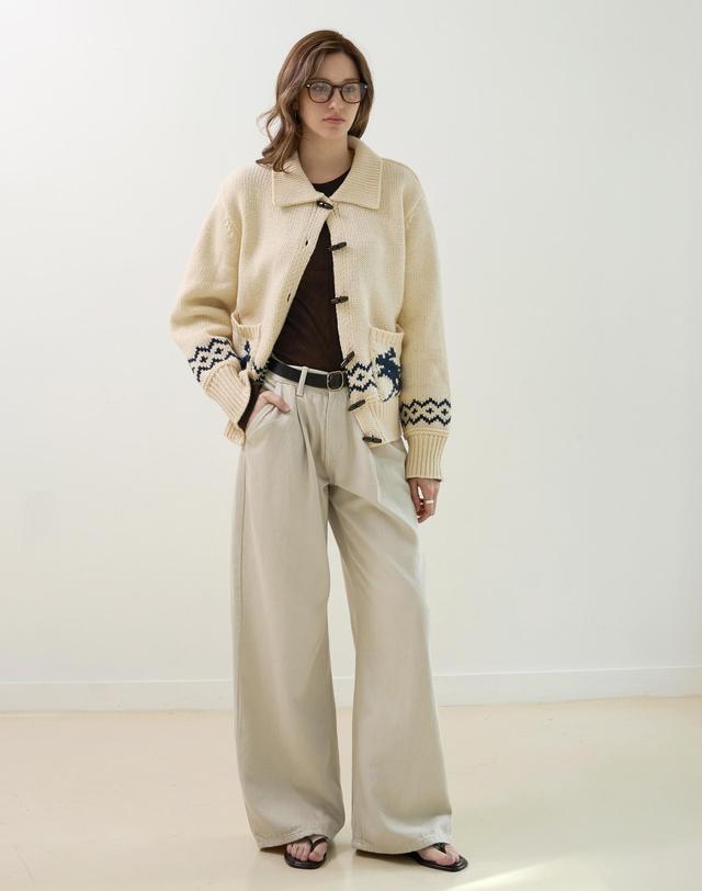 켈리도나휴 프리미엄 데님팬츠 BEIGE 착용컷