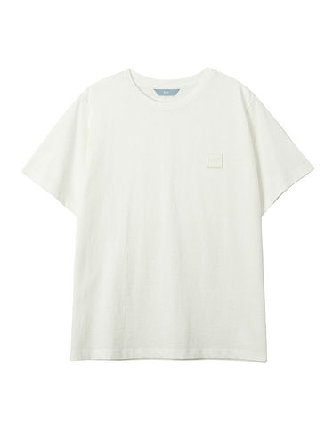 ROUND NECK BASIC T-SHIRT_WHITE (플러스 빅사이즈)