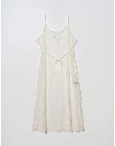 SCALLOP HEMLINE LACE LAYERED SLEEVELESS DRESS_WHITE (플러스 빅사이즈)