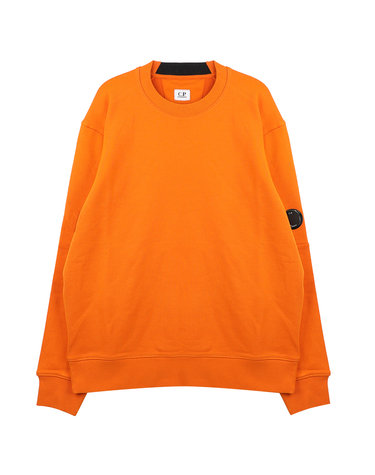 라프리마 C.P컴퍼니 대각선 레이즈드 플리스 크루넥 렌즈 스웨트셔츠 19CMSS713A-005086W-434
